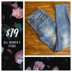 American Eagle denim jegging skinny jeans